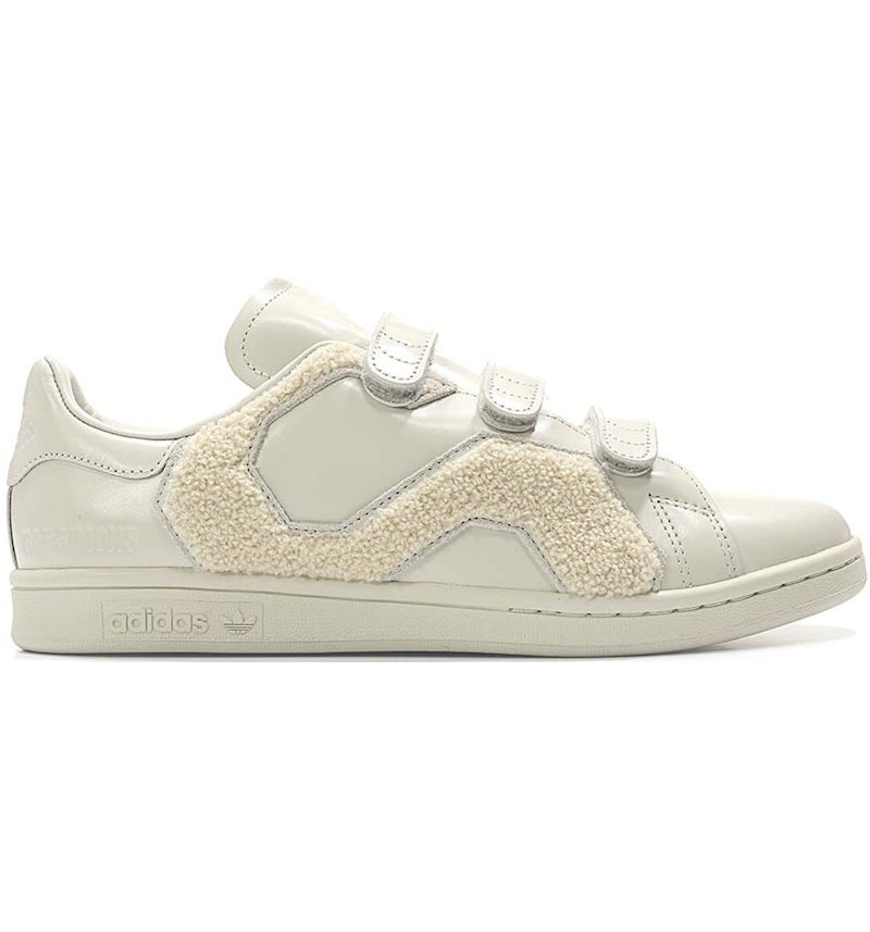 adidas Stan Smith Raf Simons Comfort Badge Creme WeiB Herren BB6888 DE