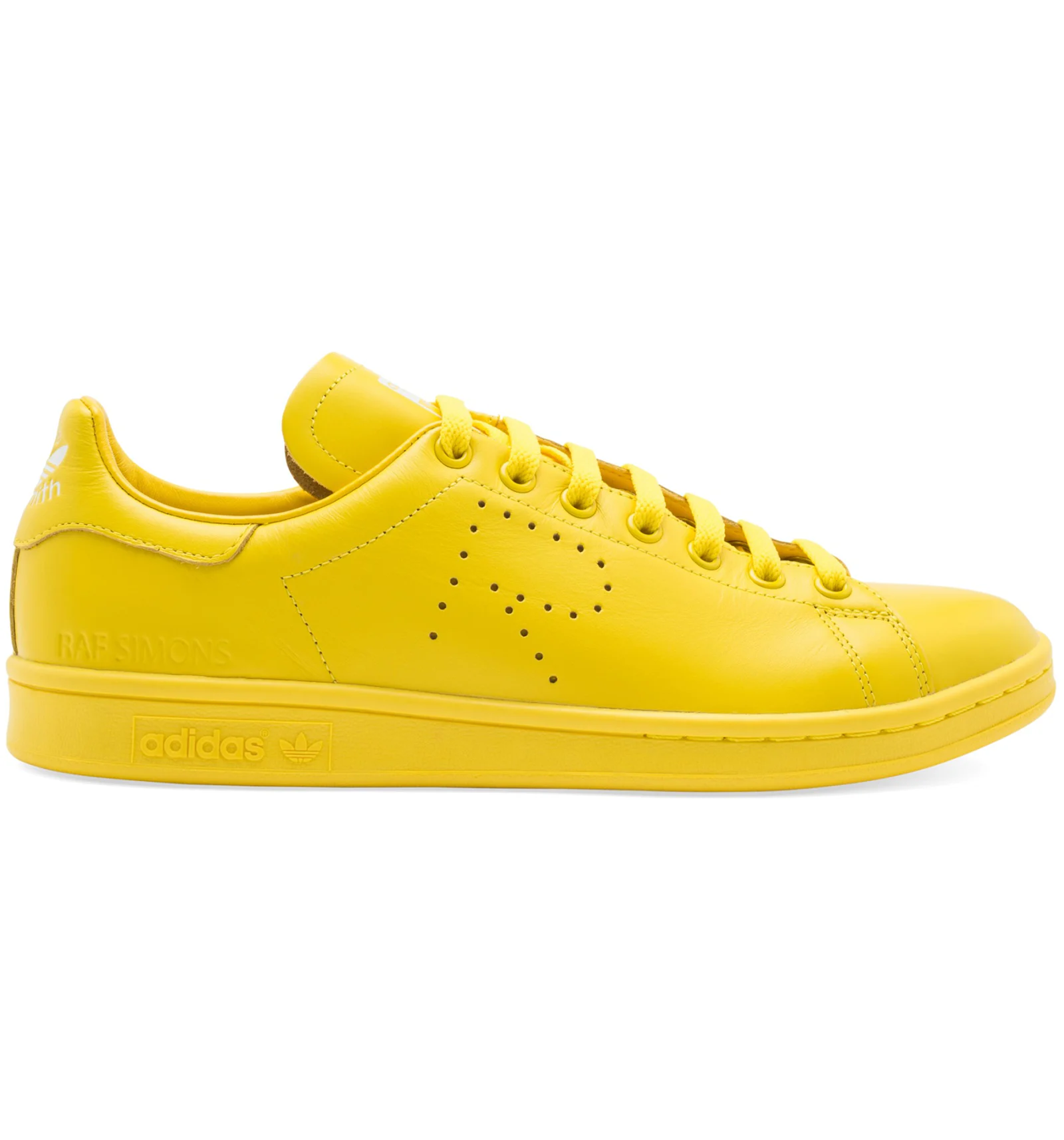 Adidas stan smith top raf simons marron