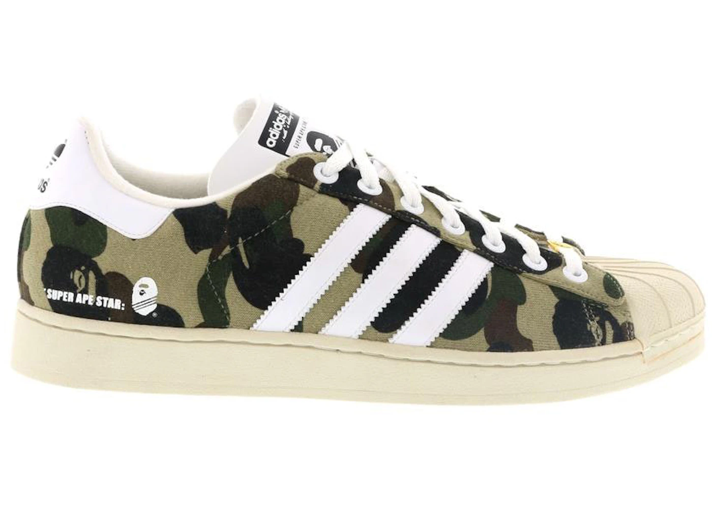 Adidas super ape star mint Clearance