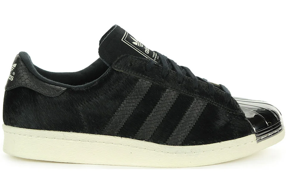 adidas Superstar 80s Metal Toe Pony Hair Black Men s B26314 US