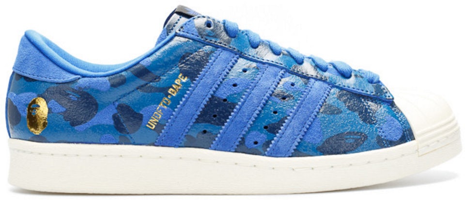 Hængsel pave Baby adidas Superstar 80s Undefeated Bape Blue Camo メンズ - S74775 - JP