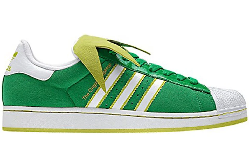 Adidas superstar ii sales green