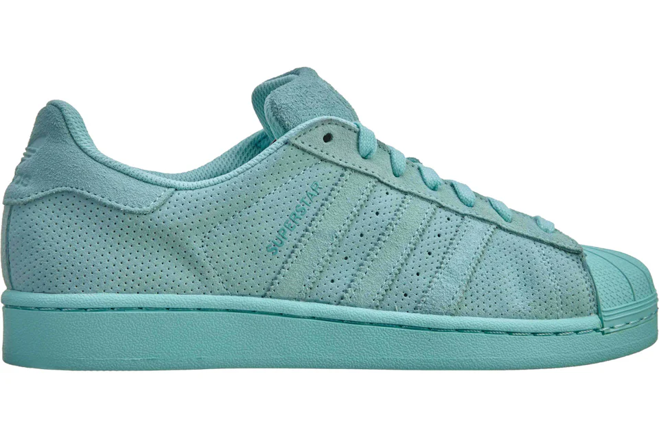 Adidas superstar suede aqua Clearance