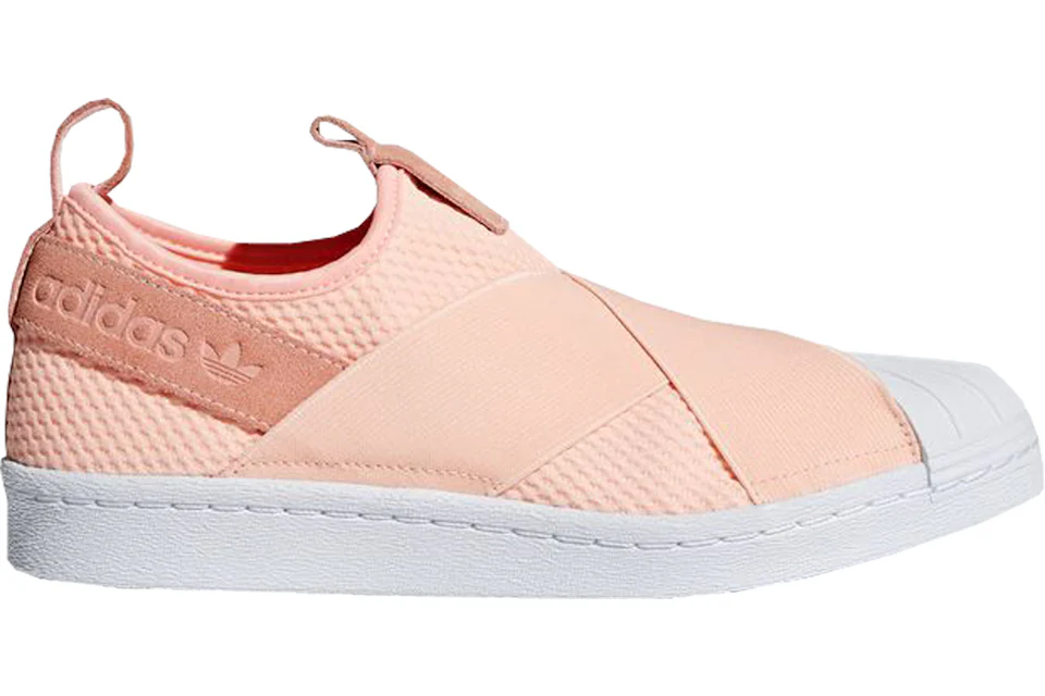 adidas Superstar Slip On Clear Orange Women s