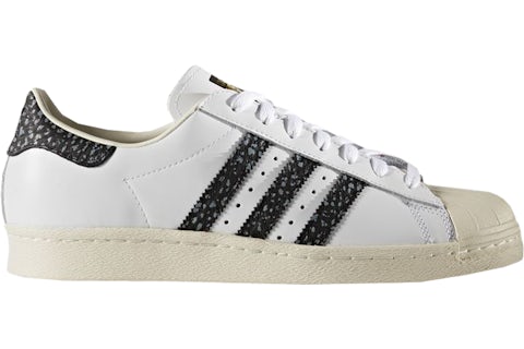 adidas Superstar White Vapour Green Snake Men s S75847 US