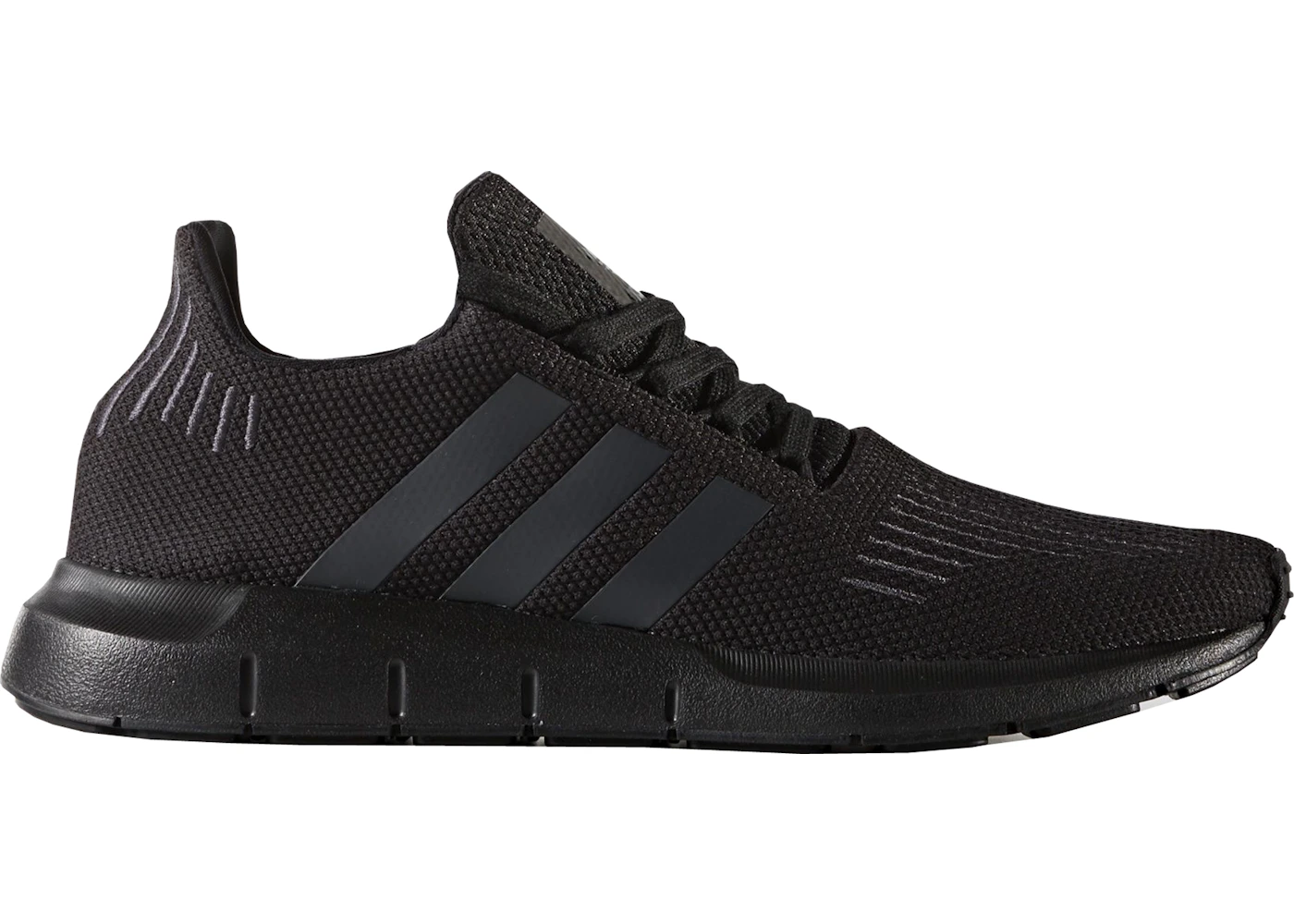 Adidas swift run all best sale black