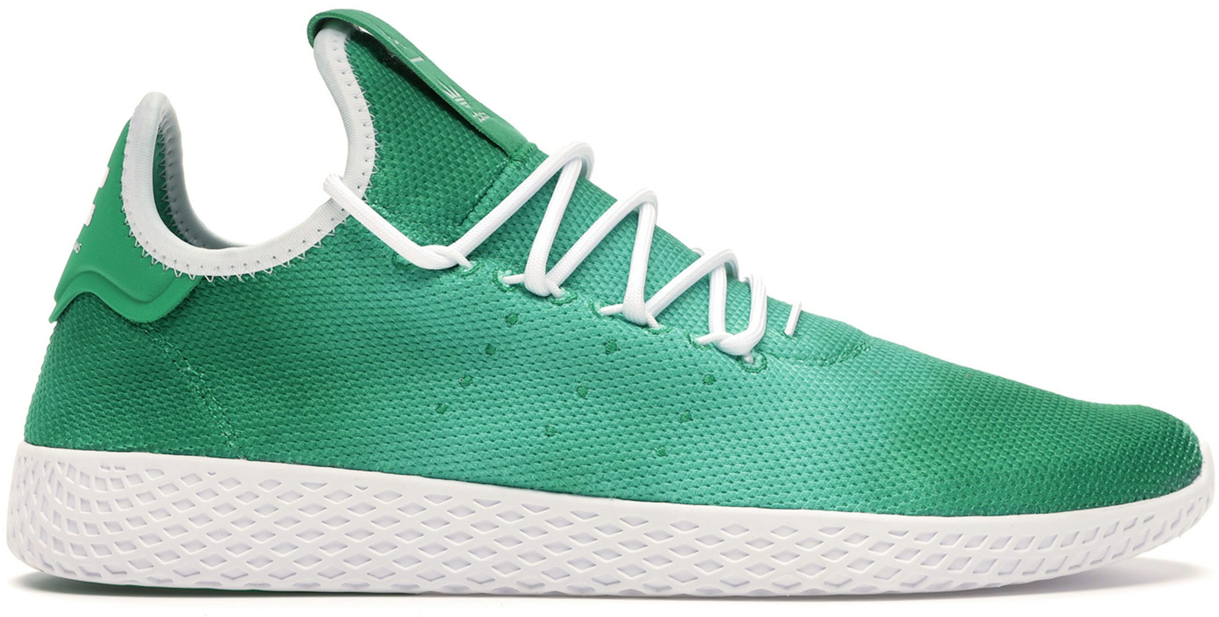 Pharrell Williams x adidas Tennis Hu White Green - StockX News