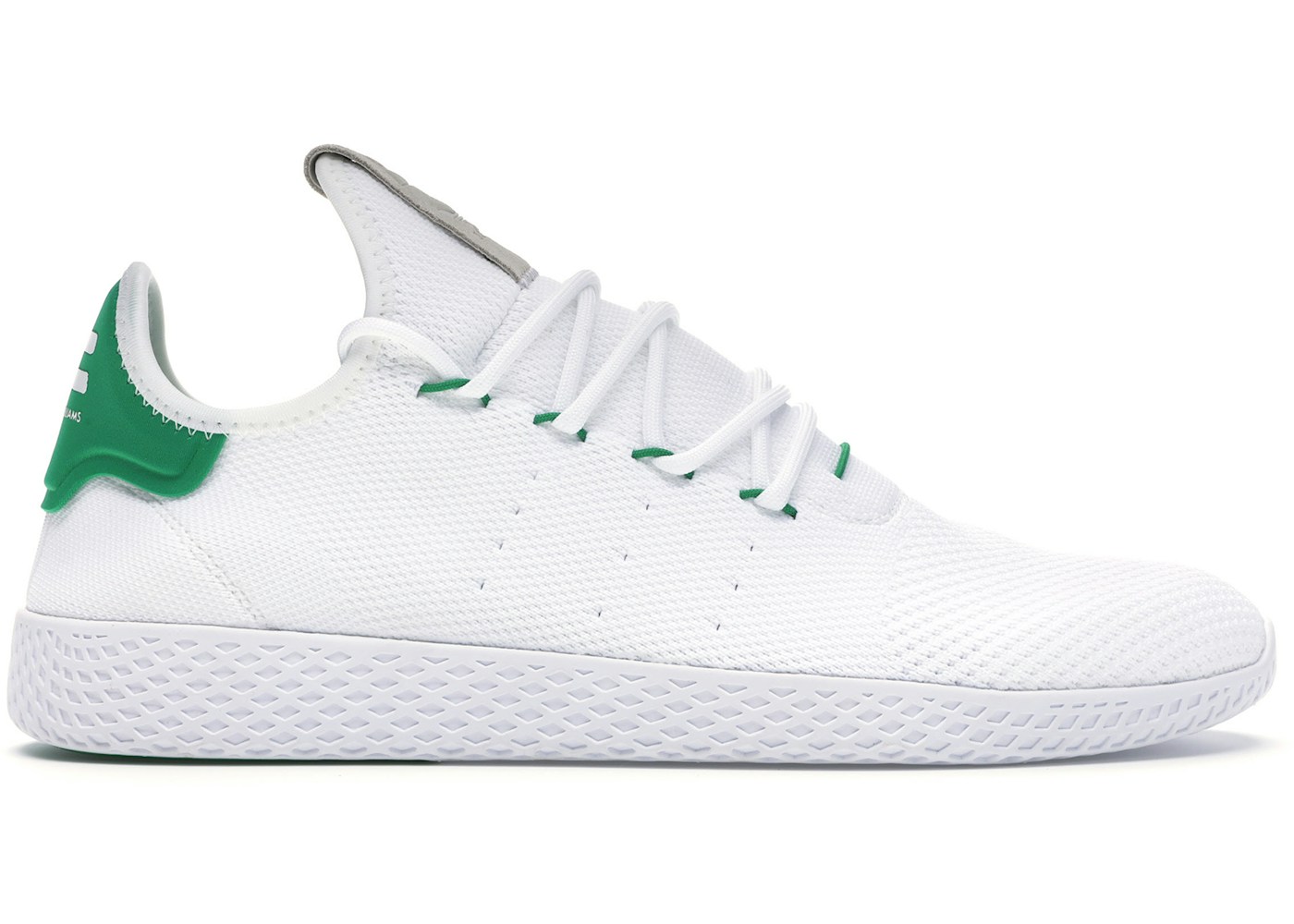 Adidas Tennis Hu Pharrell White Green Ba78 Adidas Tennis Hu Pharrell White Green Ba78