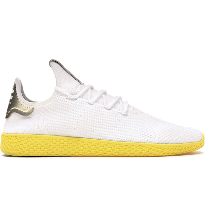 adidas Tennis HU Pharrell White Yellow Men's BY2674 US