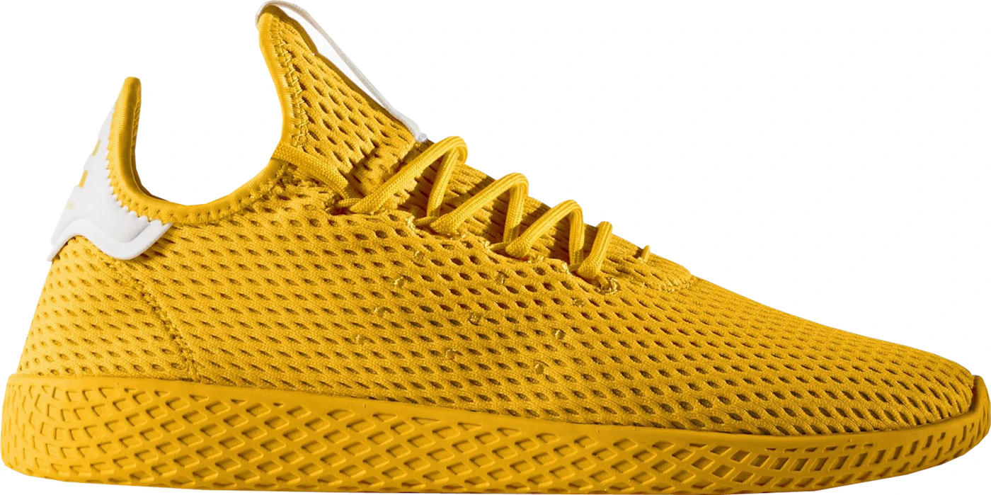 Pharrell Williams x adidas Tennis Hu White Yellow - StockX News