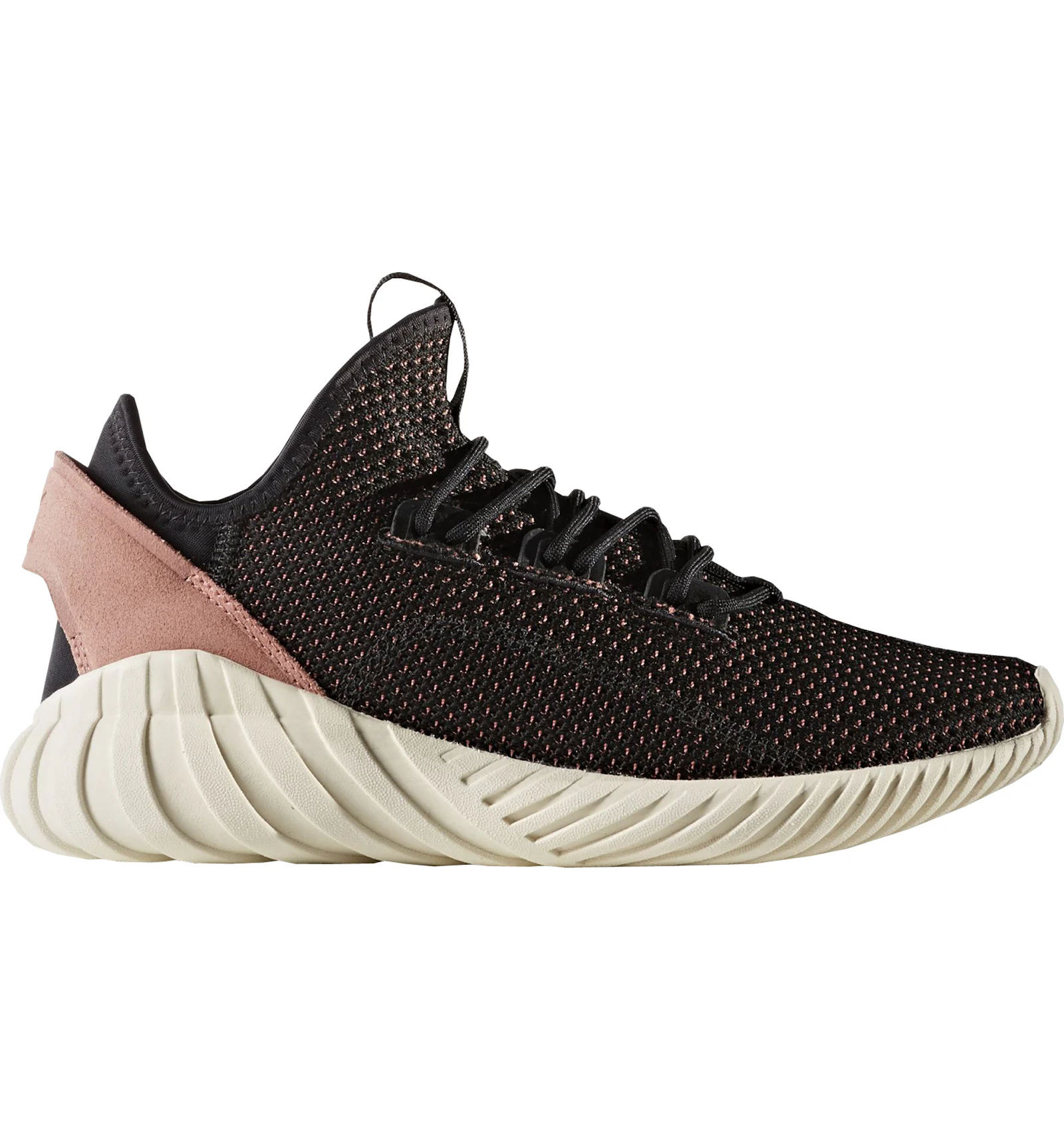 adidas Tubular Doom Core Black Raw Pink Women s BY9335 US