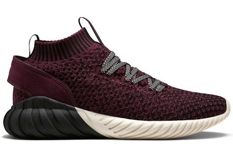 Adidas tubular doom maroon hot sale