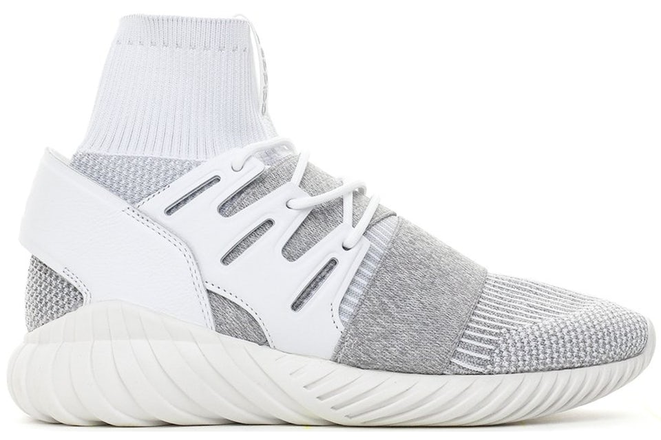 Adidas tubular doom top primeknit black white