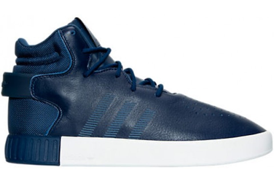 Adidas tubular invader sales leather