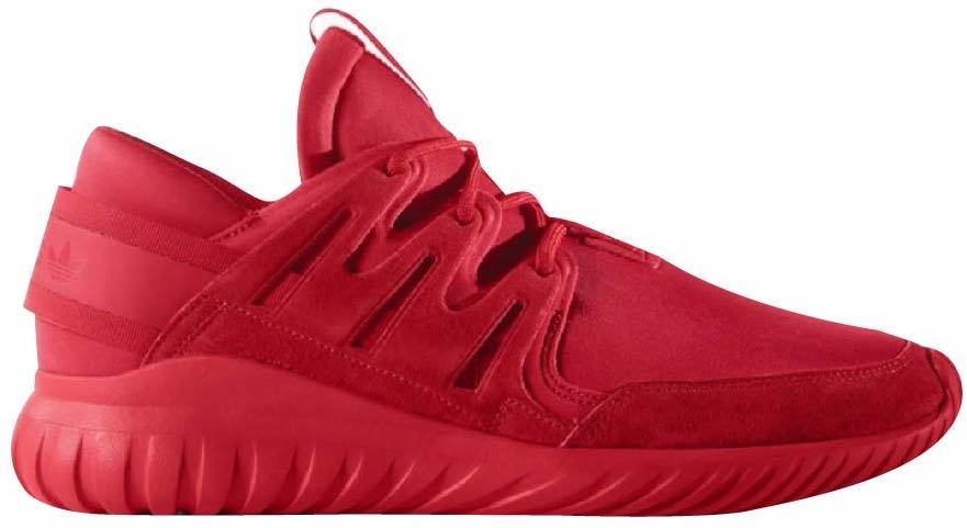 tubular shoes red