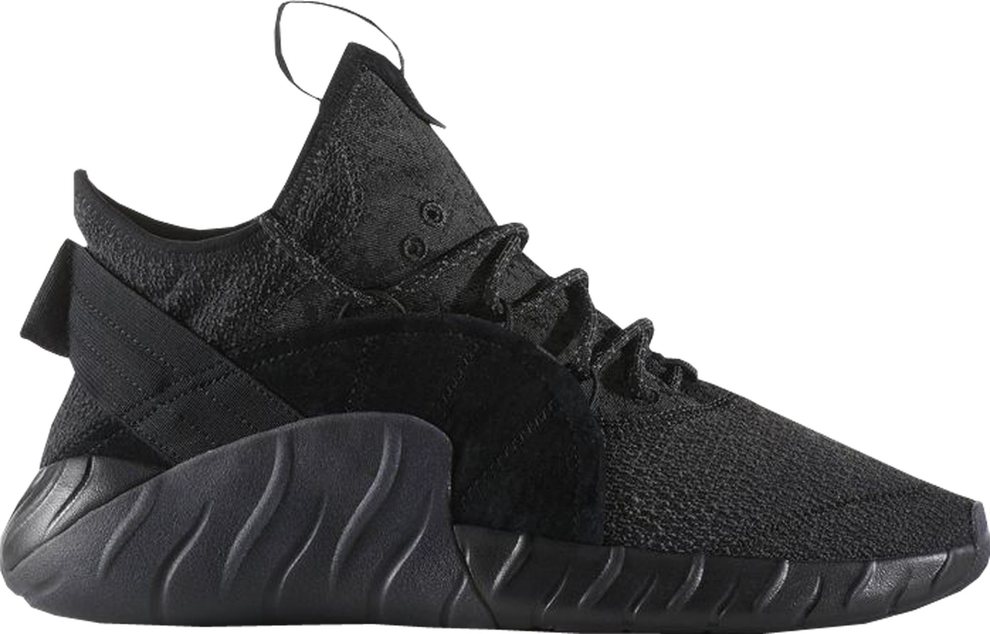 adidas originals tubular rise trainers in black by3557