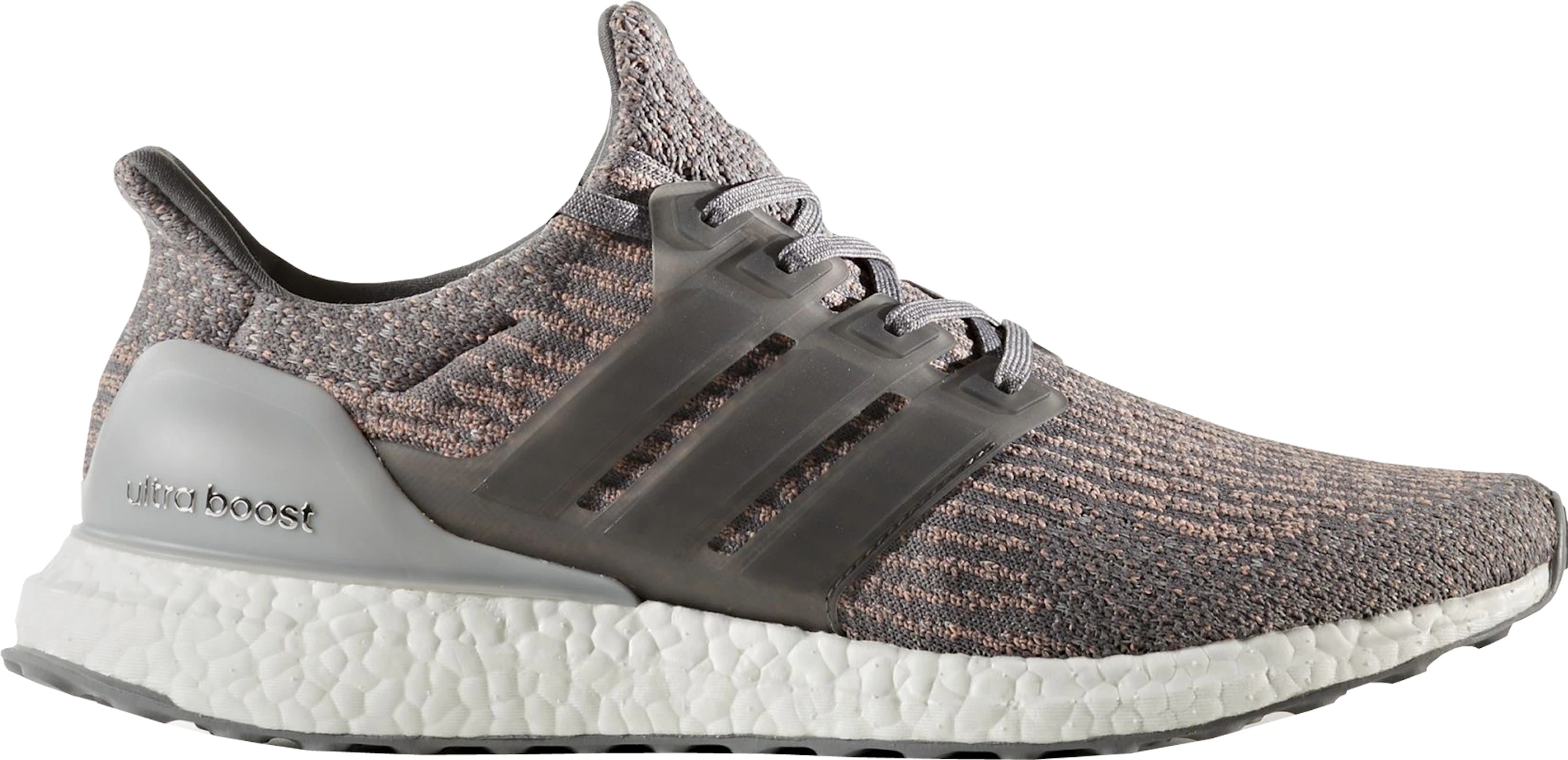 adidas Ultra Boost 3.0 Grey Four Trace Pink US