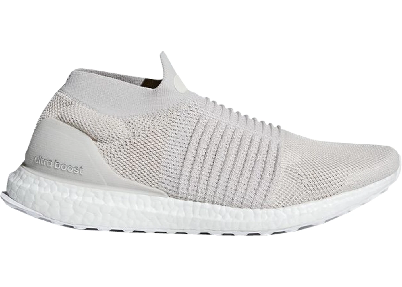 adidas Ultra Boost Laceless Mid Chalk Pearl Men s BB6145 US