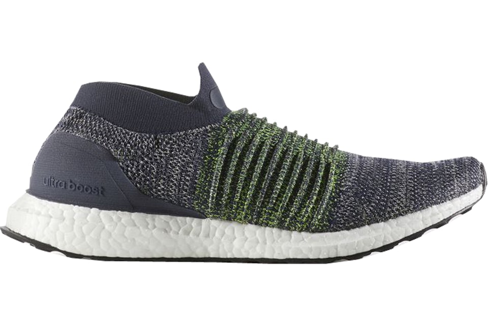 Adidas ultra boost laceless green sale