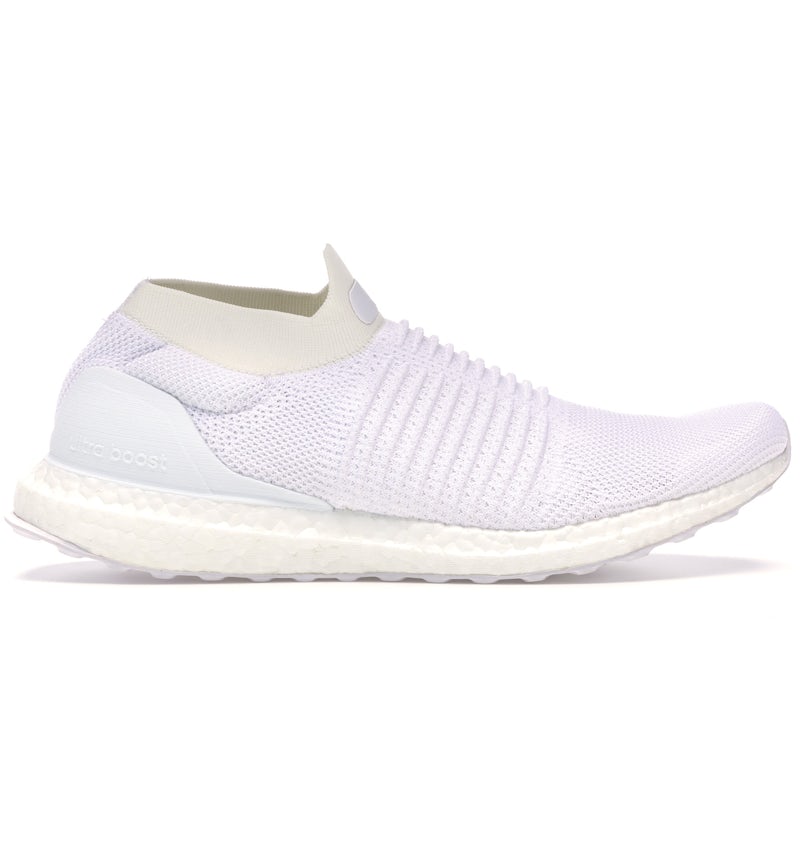 adidas Ultra Boost Laceless Mid Triple White Men's S80768 US