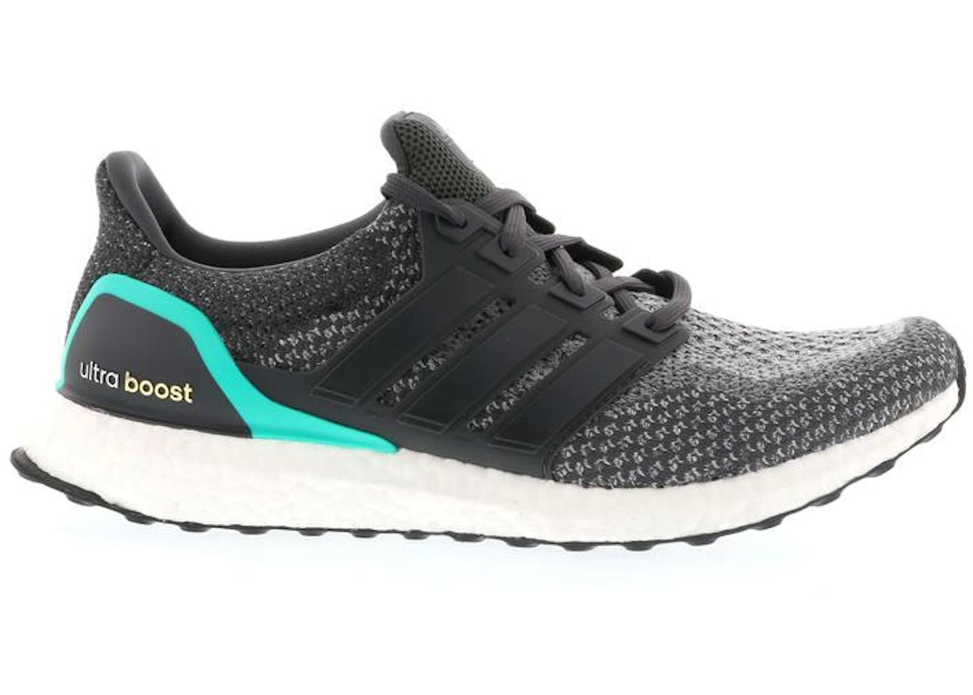 adidas Ultra Boost Solid Grey Shock Mint Hombre AQ5931 US