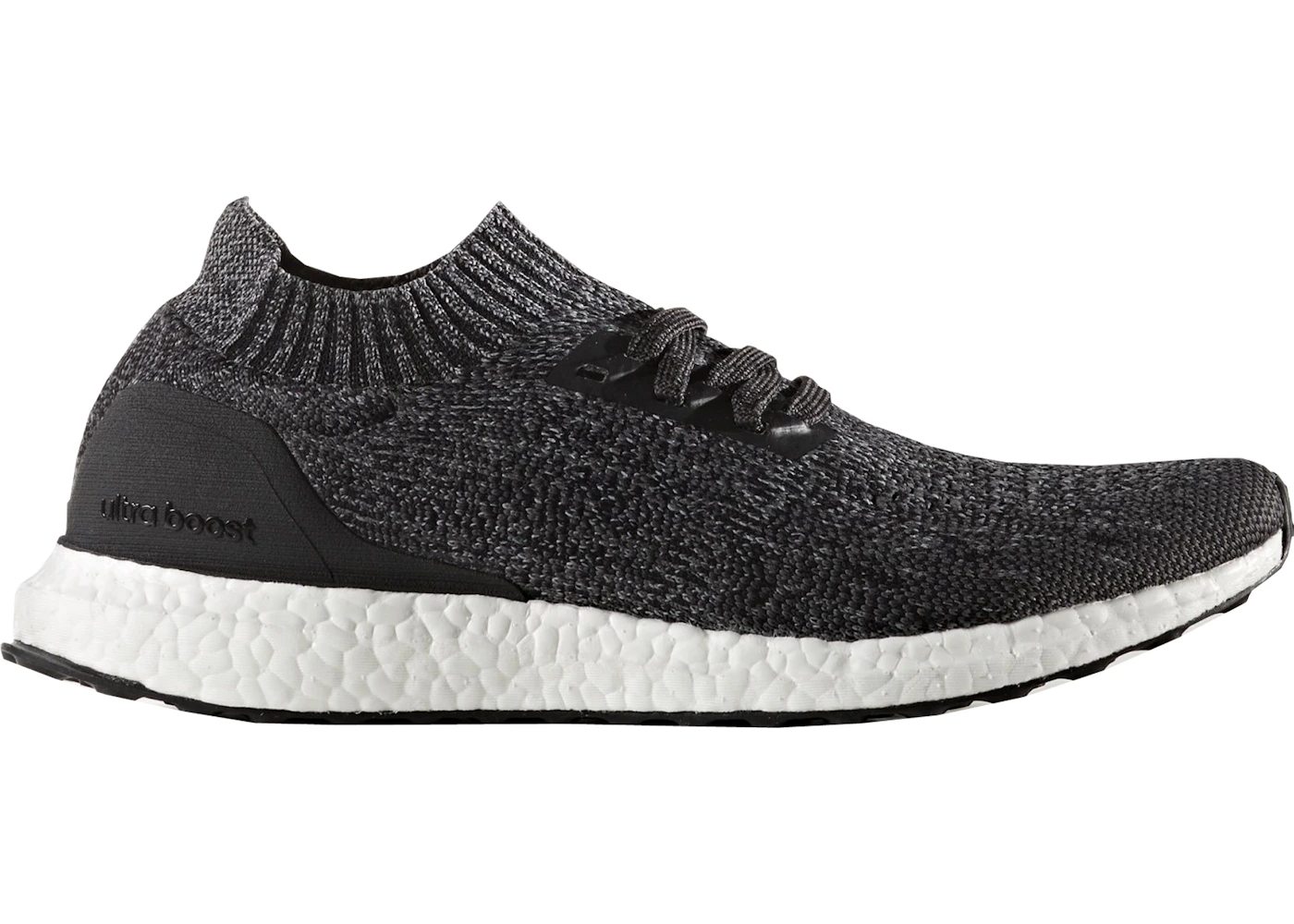 Ultra boost uncaged top black and grey