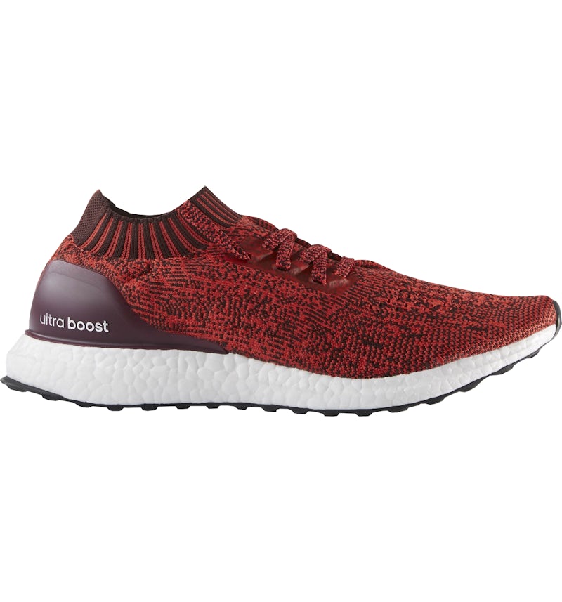 Adidas ultra boost uncaged core black active red blue sales