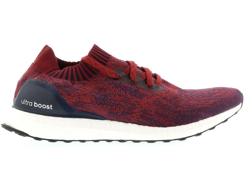 Ultra boost uncaged hotsell mystery red on feet