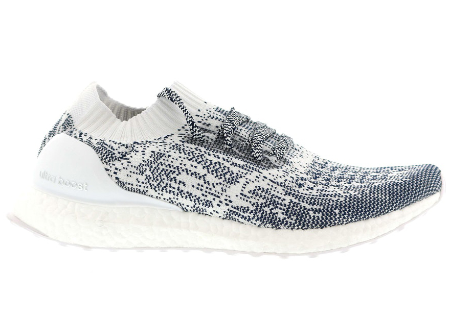 ultra boost uncaged white navy