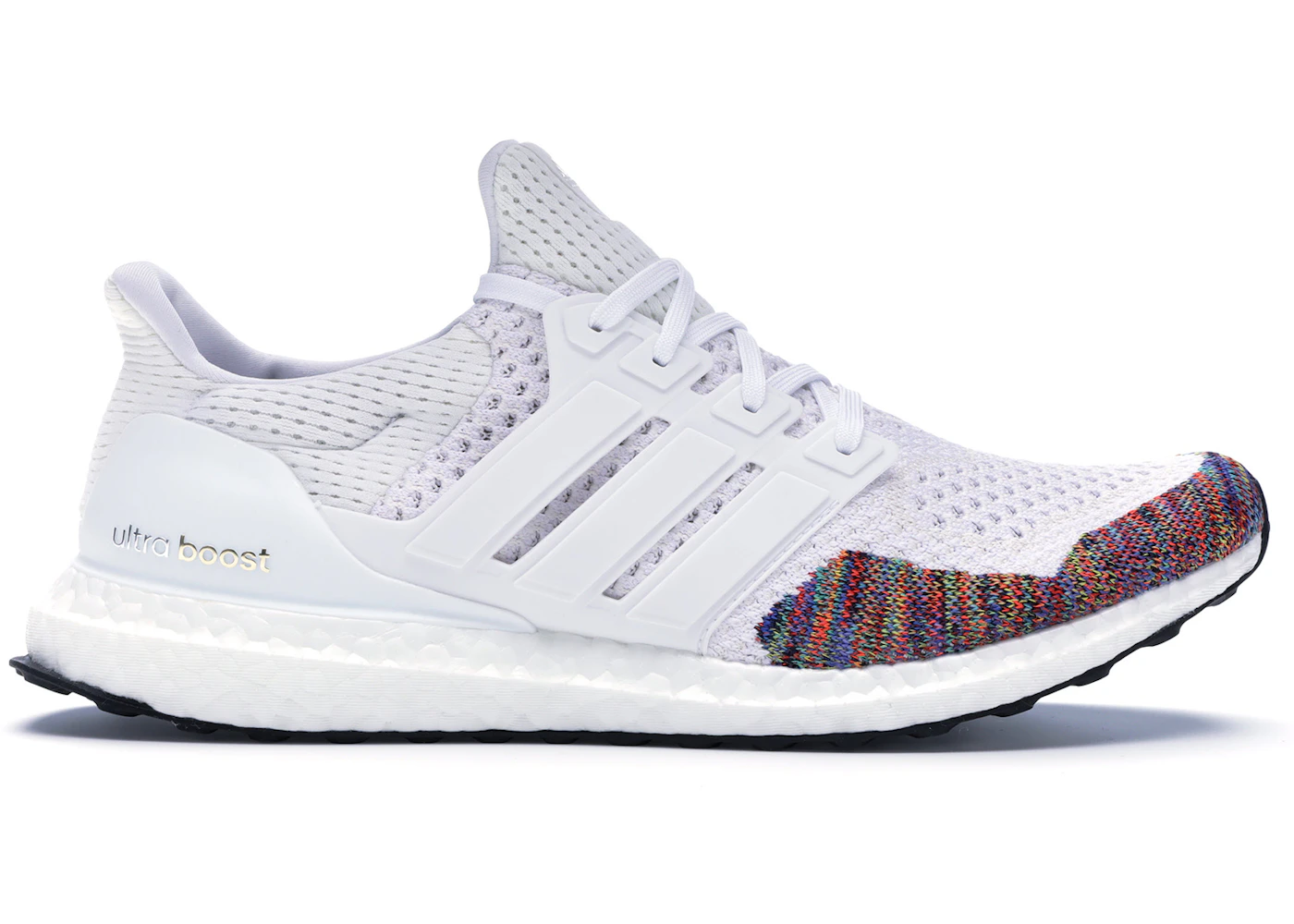 adidas Ultra Boost White Rainbow Men's AQ5558 US