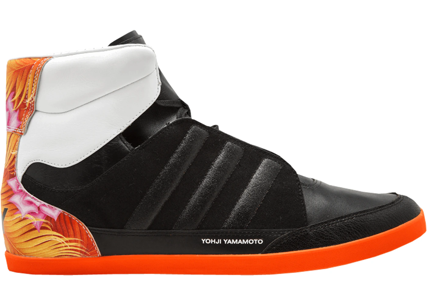 adidas Y 3 Honja Hi Black Orange Men s Q34364 US