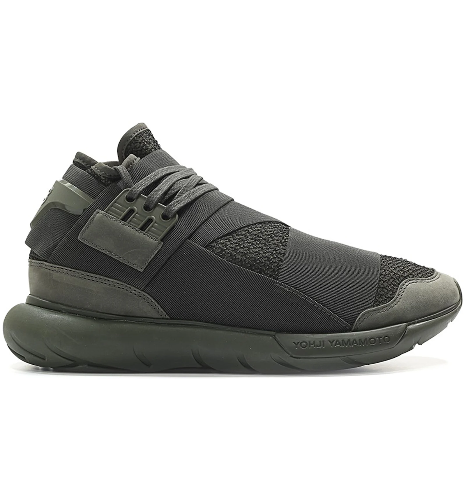 adidas Y 3 Qasa High Black Olive Men s CG3194 US