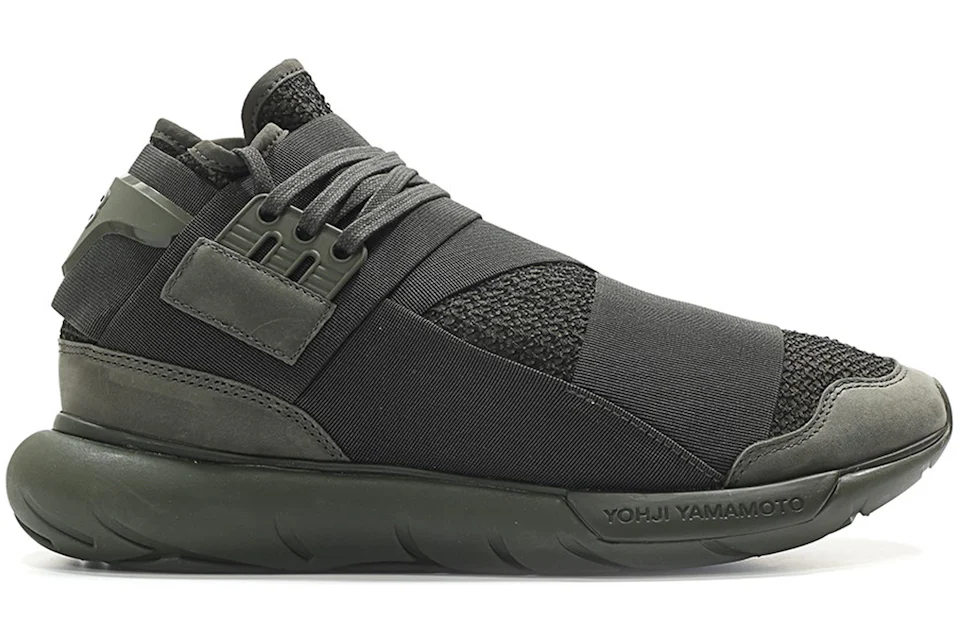 adidas Y 3 Qasa High Black Olive Men s CG3194 US