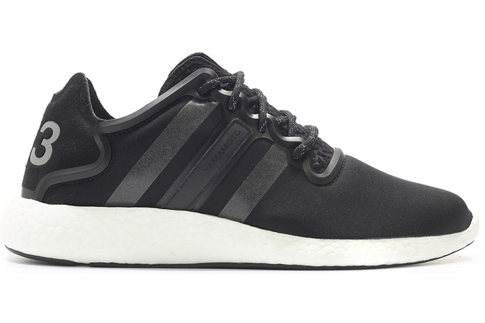 adidas Y 3 Yohji Run Black Silver Men s BB4865 GB
