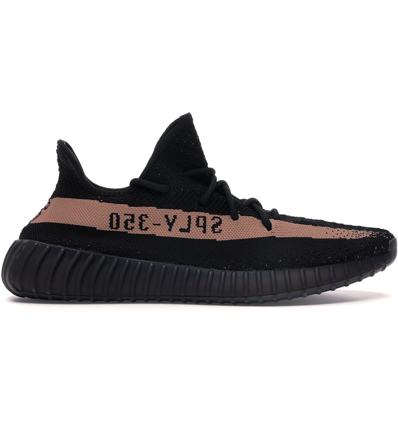 adidas Yeezy Boost 350 V2 Core Black Copper Men's BY1605 US