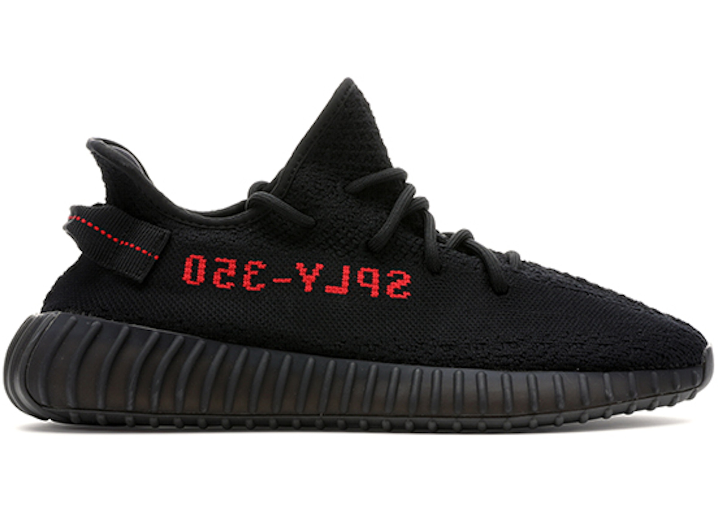 adidas Boost 350 V2 Black Red (2017/2020) - CP9652 - US