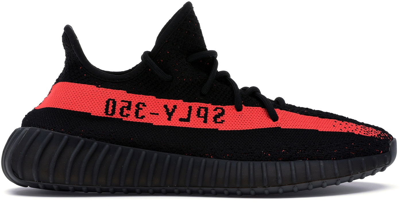 adidas Yeezy Boost 350 V2 Core Black Red - BY9612