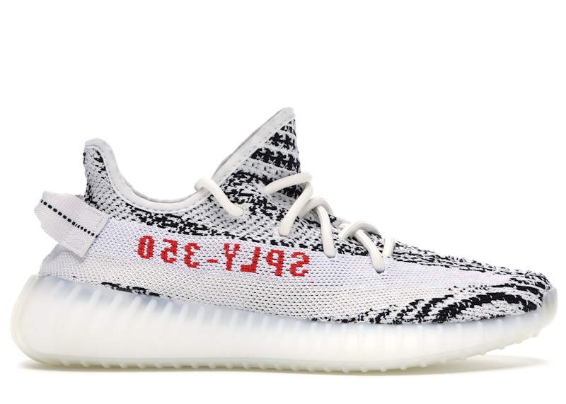 ssense yeezy zebra