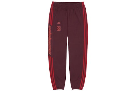 adidas Yeezy Calabasas Pantaloni della tuta Bordeaux FW17 IT