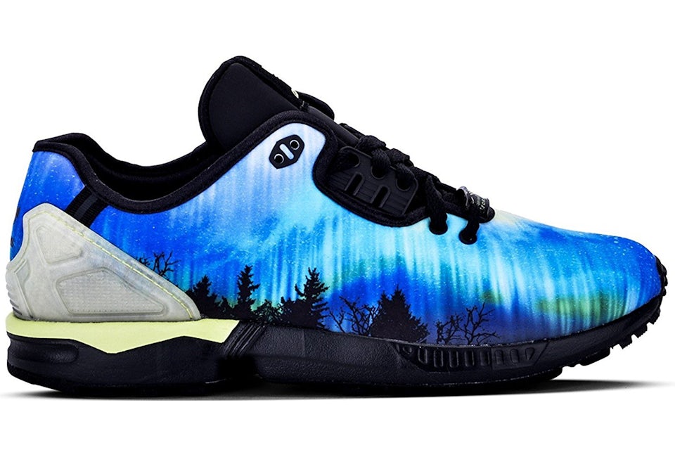 Colorful adidas top zx flux