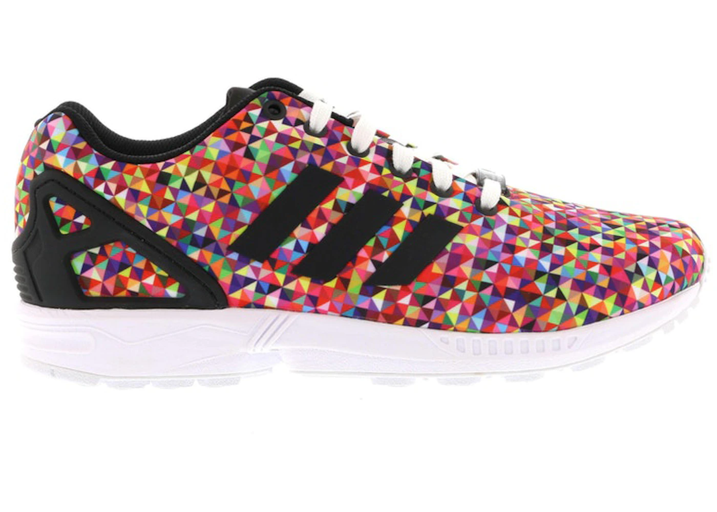 Adidas zx flux black multi color Clearance