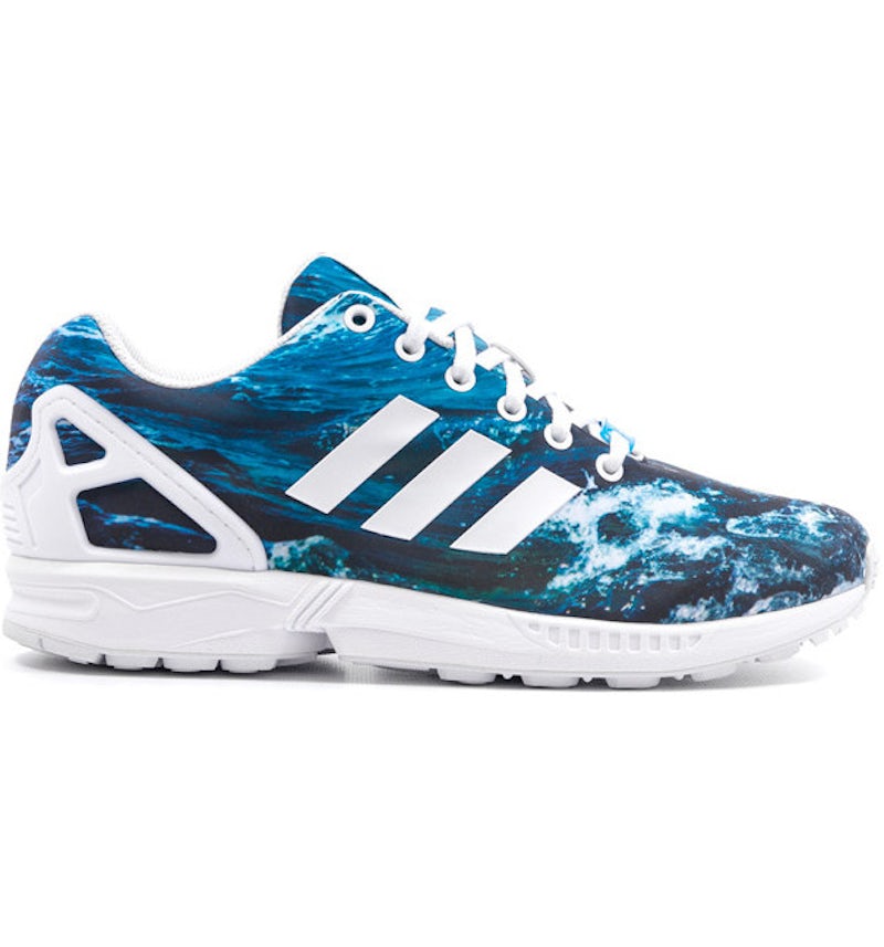 Footshop Sneaker Zx Flux In Blau Deals Adidas Zx Flux Colourful