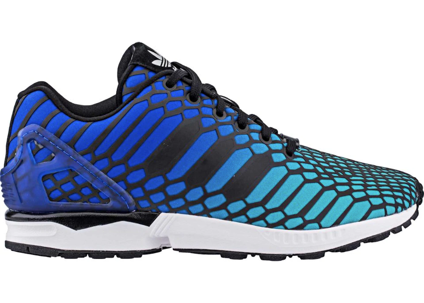 Blue and black adidas zx flux Outlet