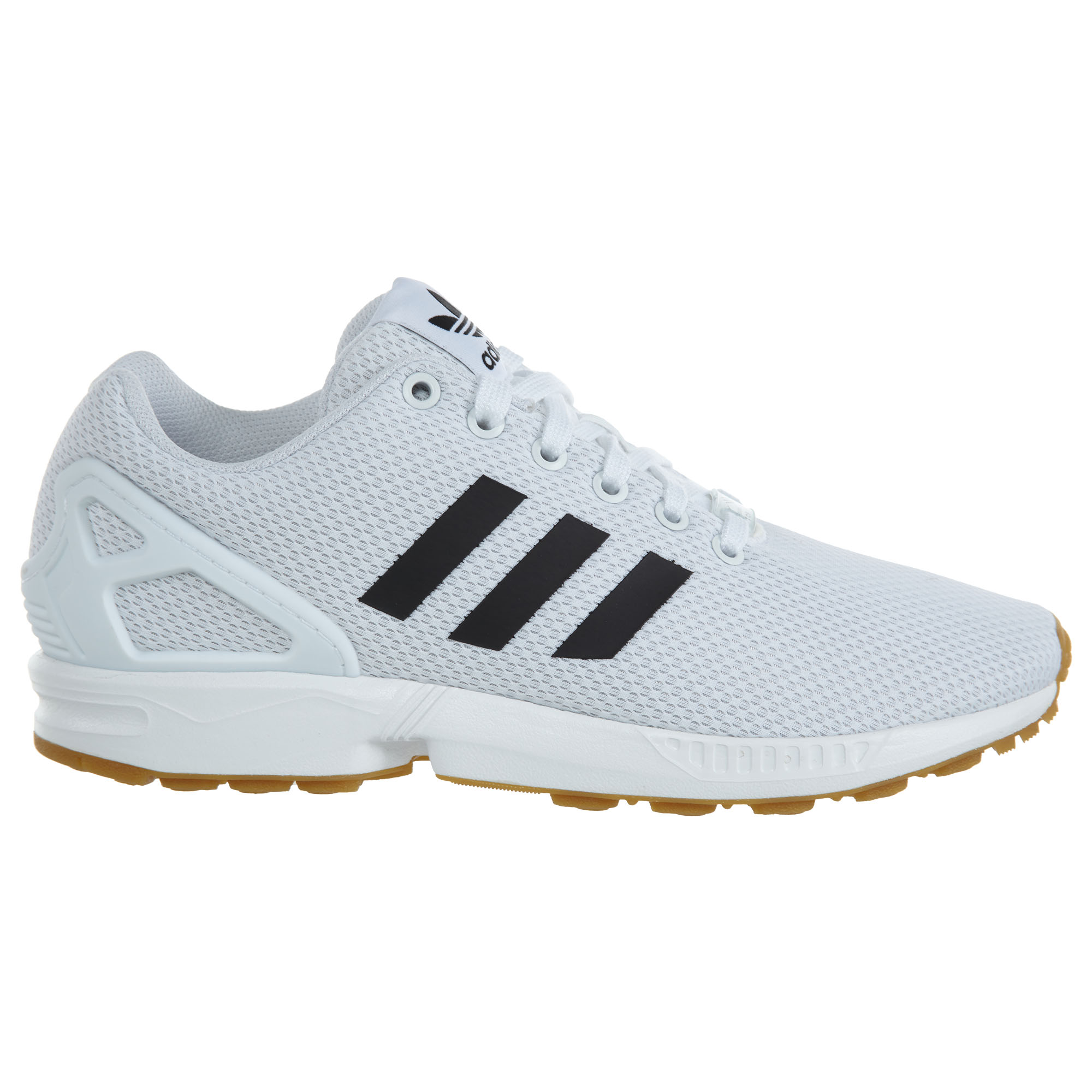 Adidas zx clearance flux men's white