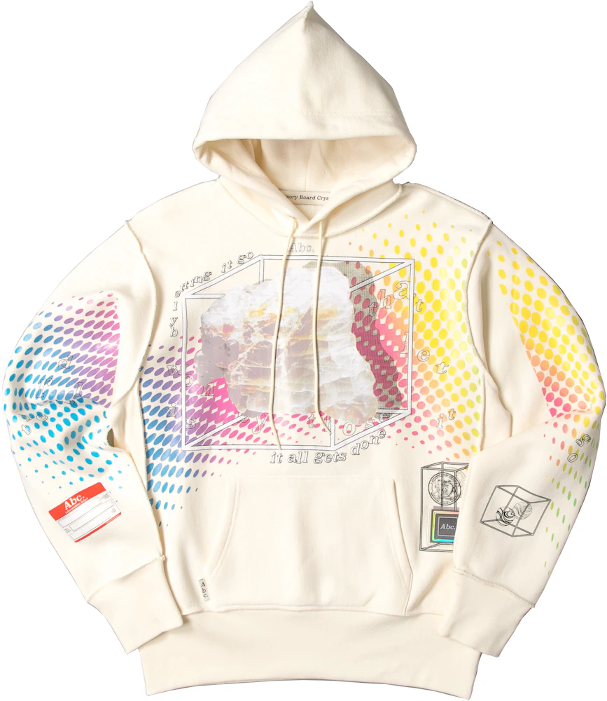 Advisory Board Crystals logo-patch pullover hoodie