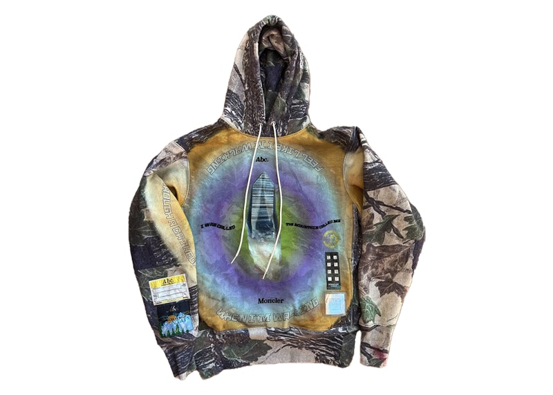 Advisory Board Crystals x Moncler Sacred Mountain Hooded Sweatshirt  Multicolor Men's - FW21 - US