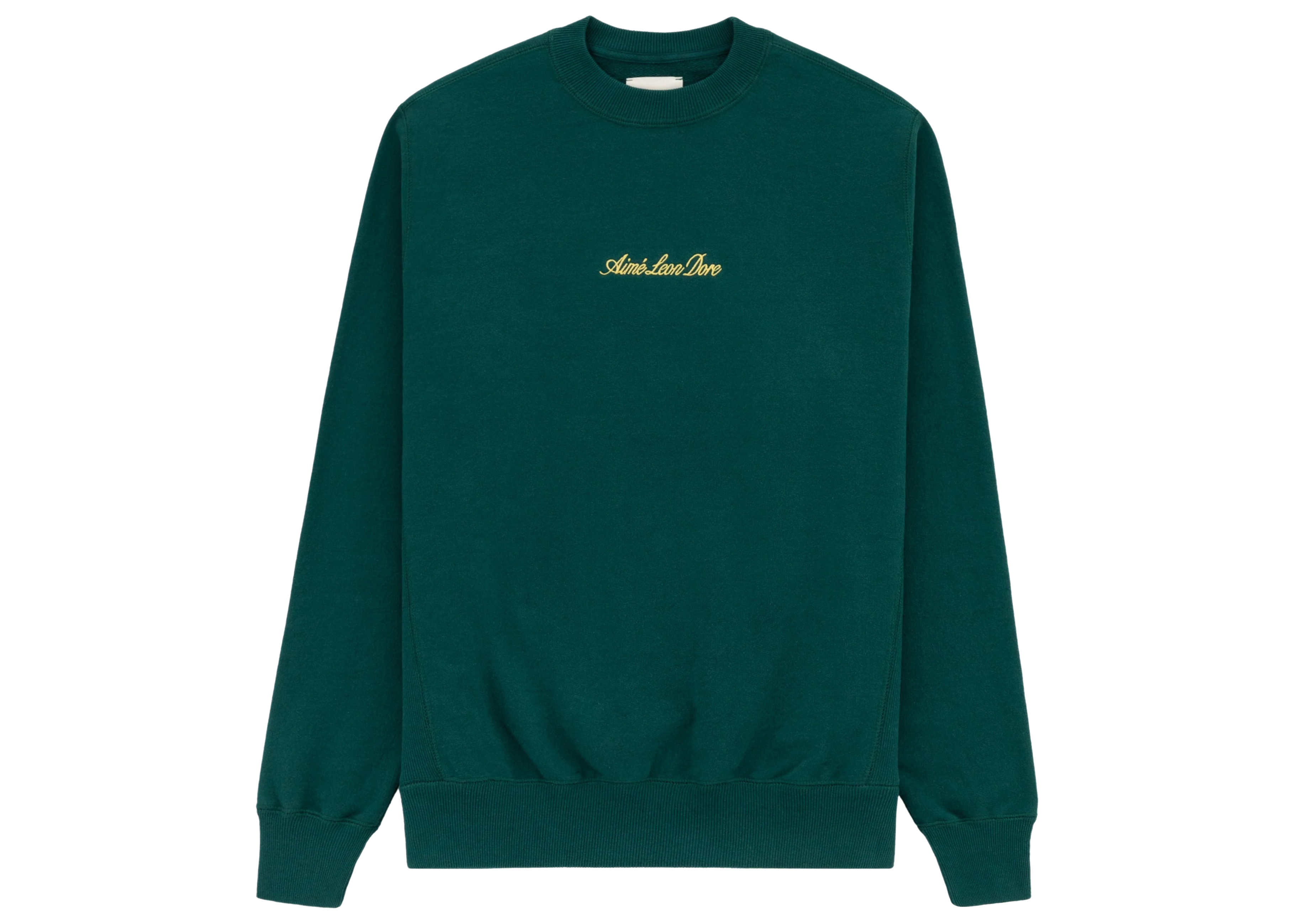 Aime Leon Dore ALD Uniform Crewneck Sweatshirt Green Men's - SS22 - US