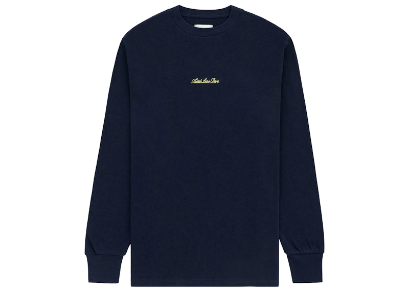 Aime Leon Dore ALD Uniform Longsleeve Tee Navy - SS22 Men's - US