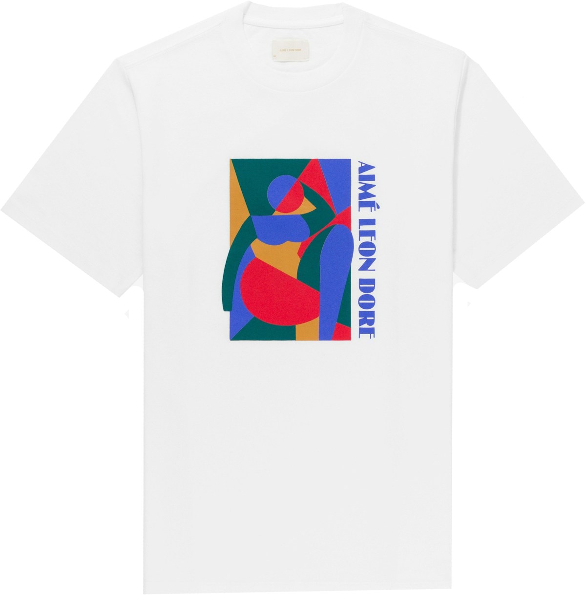Aime Leon Dore Abstract Muse Tshirt White SS21 Aime Leon Dore Abstract Muse Tshirt White SS21