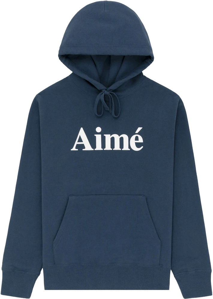 Aimé Leon Dore ALD Logo Embroidered Hoodie Size M Medium Black